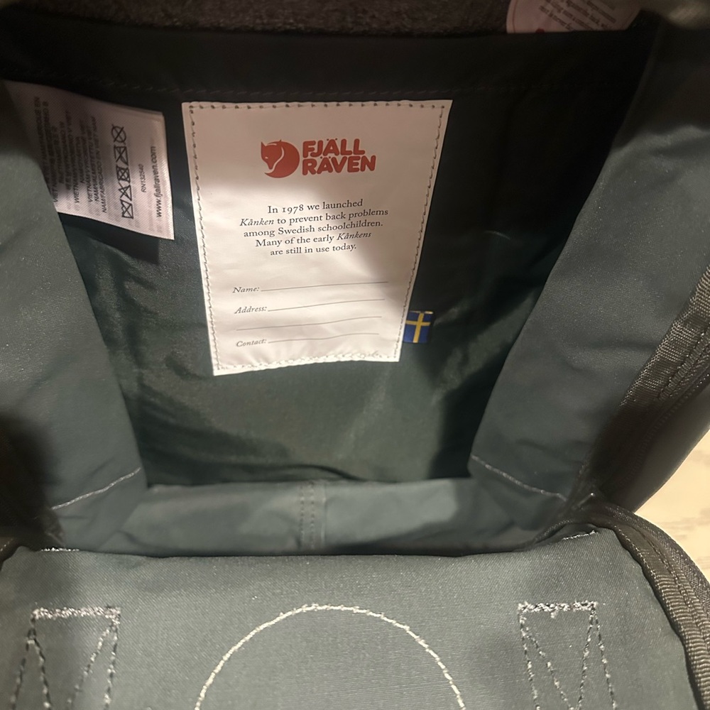 Fjallraven Kånken Mini Green Backpack - image 3